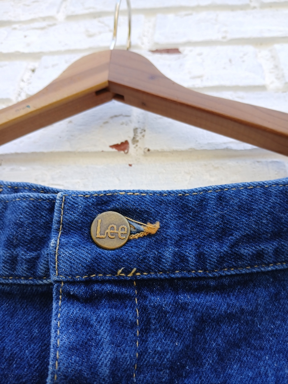 Vintage Lee Highrise Pleated Bareback Jeans Size 18M - Picture 4 of 9